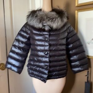 Linda Richards down and fur jacket